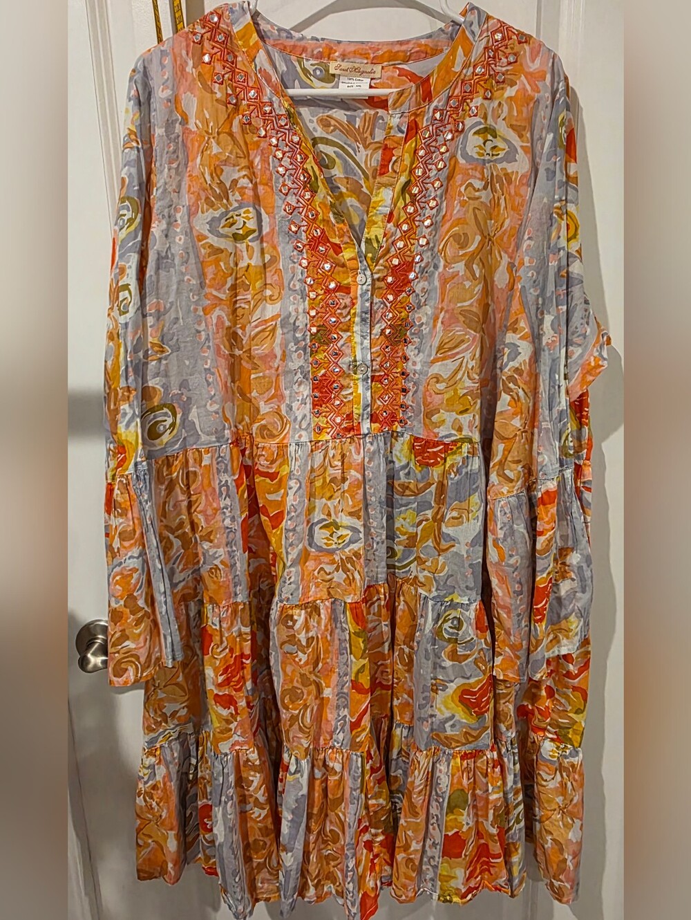 Sweet Magnolia 100% Cotton Sundress
